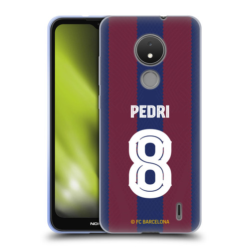 FC Barcelona 2023/24 Players Home Kit Pedri Soft Gel Case for Nokia C21