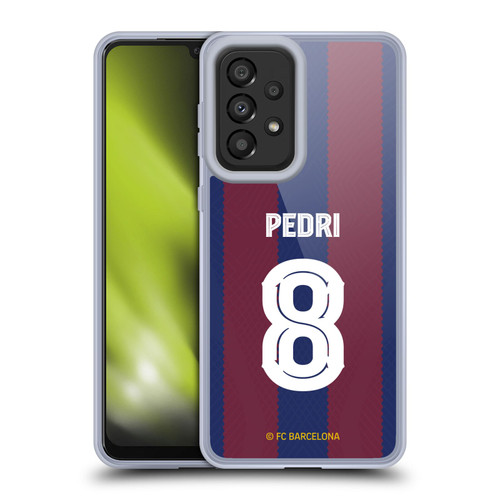 FC Barcelona 2023/24 Players Home Kit Pedri Soft Gel Case for Samsung Galaxy A33 5G (2022)