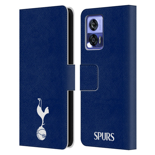 Tottenham Hotspur F.C. Badge Small Cockerel Leather Book Wallet Case Cover For Motorola Edge 30 Neo 5G
