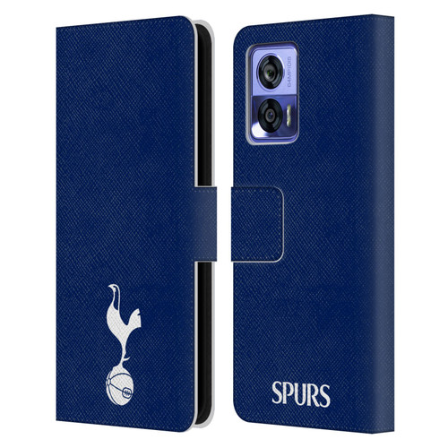 Tottenham Hotspur F.C. Badge Small Cockerel Leather Book Wallet Case Cover For Motorola Edge 30 Neo 5G