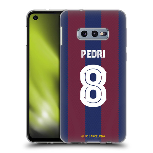 FC Barcelona 2023/24 Players Home Kit Pedri Soft Gel Case for Samsung Galaxy S10e