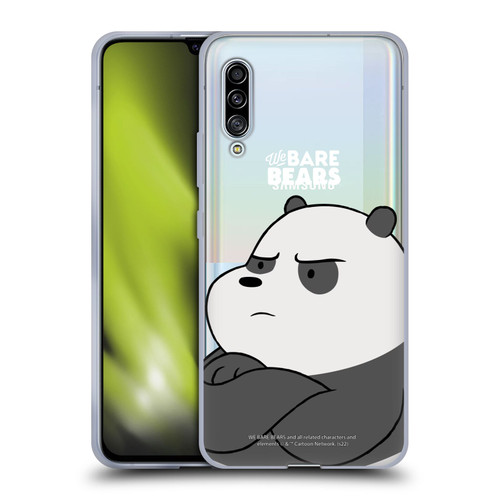 We Bare Bears Character Art Panda Soft Gel Case for Samsung Galaxy A90 5G (2019)