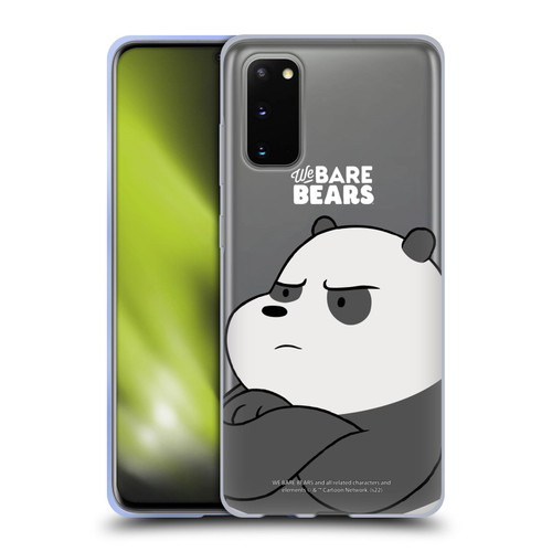 We Bare Bears Character Art Panda Soft Gel Case for Samsung Galaxy S20 / S20 5G