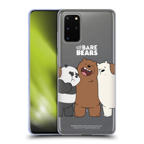 We Bare Bears Character Art Group 1 Soft Gel Case for Samsung Galaxy S20+ / S20+ 5G