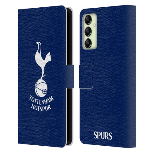 Tottenham Hotspur F.C. Badge Cockerel Leather Book Wallet Case Cover For Samsung Galaxy A14 5G