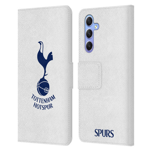 Tottenham Hotspur F.C. Badge Blue Cockerel Leather Book Wallet Case Cover For Samsung Galaxy A34 5G