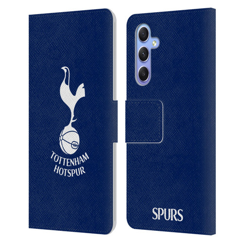 Tottenham Hotspur F.C. Badge Cockerel Leather Book Wallet Case Cover For Samsung Galaxy A34 5G