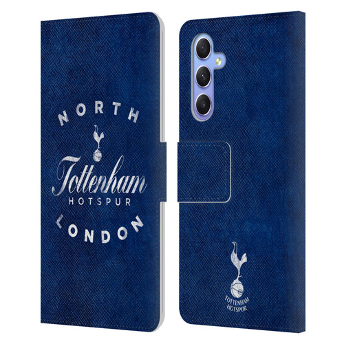 Tottenham Hotspur F.C. Badge North London Leather Book Wallet Case Cover For Samsung Galaxy A34 5G