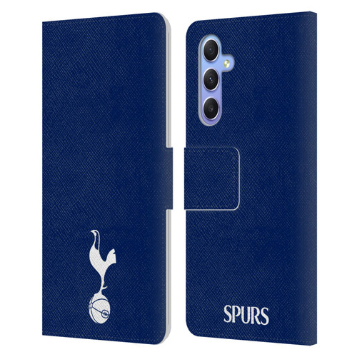 Tottenham Hotspur F.C. Badge Small Cockerel Leather Book Wallet Case Cover For Samsung Galaxy A34 5G