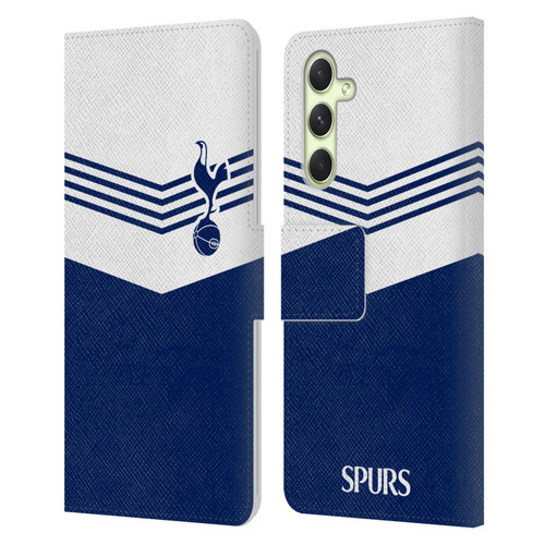 Tottenham Hotspur F.C. Badge 1978 Stripes Leather Book Wallet Case Cover For Samsung Galaxy A54 5G