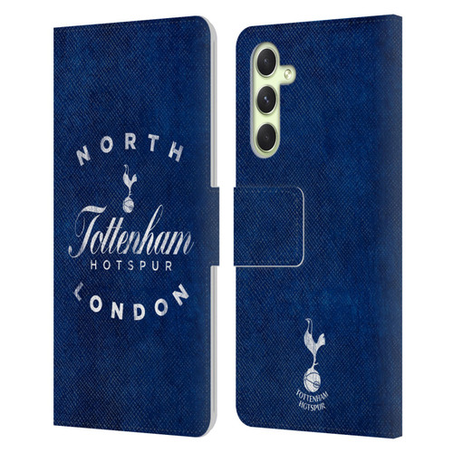 Tottenham Hotspur F.C. Badge North London Leather Book Wallet Case Cover For Samsung Galaxy A54 5G