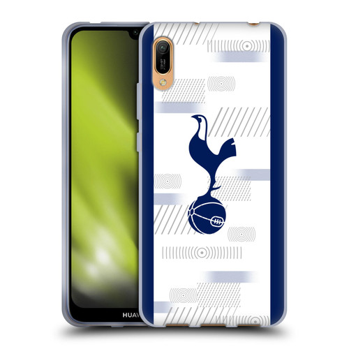 Tottenham Hotspur F.C. 2023/24 Badge Home Kit Soft Gel Case for Huawei Y6 Pro (2019)