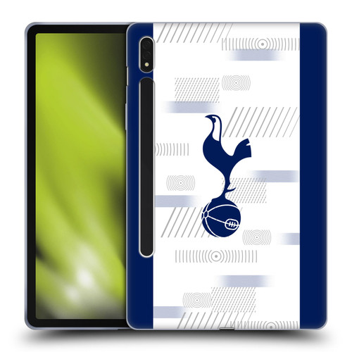 Tottenham Hotspur F.C. 2023/24 Badge Home Kit Soft Gel Case for Samsung Galaxy Tab S8