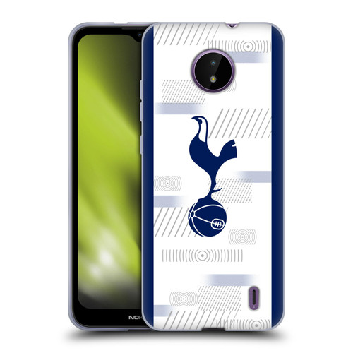 Tottenham Hotspur F.C. 2023/24 Badge Home Kit Soft Gel Case for Nokia C10 / C20