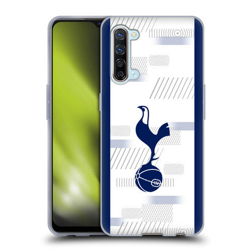 Tottenham Hotspur F.C. 2023/24 Badge Home Kit Soft Gel Case for OPPO Find X2 Lite 5G
