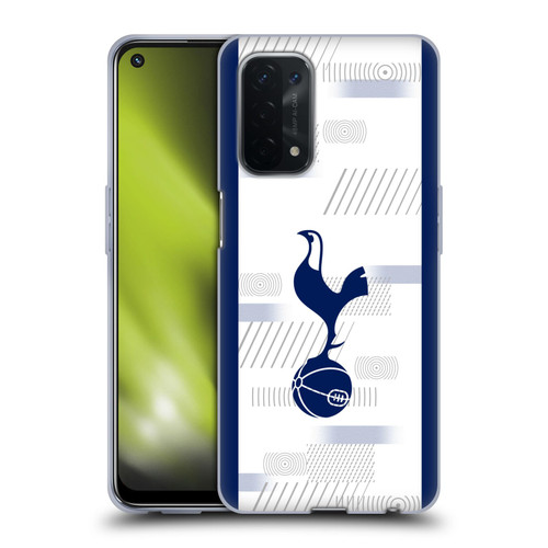 Tottenham Hotspur F.C. 2023/24 Badge Home Kit Soft Gel Case for OPPO A54 5G