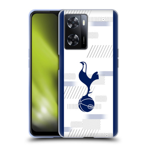 Tottenham Hotspur F.C. 2023/24 Badge Home Kit Soft Gel Case for OPPO A57s