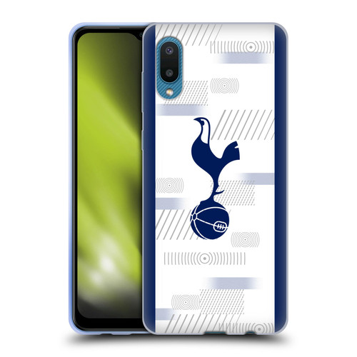 Tottenham Hotspur F.C. 2023/24 Badge Home Kit Soft Gel Case for Samsung Galaxy A02/M02 (2021)