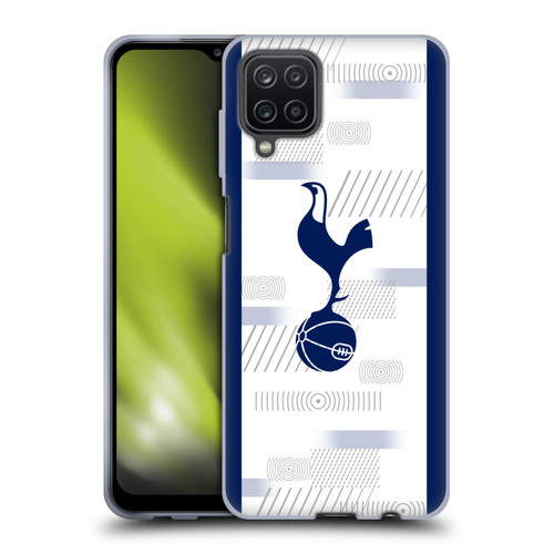 Tottenham Hotspur F.C. 2023/24 Badge Home Kit Soft Gel Case for Samsung Galaxy A12 (2020)