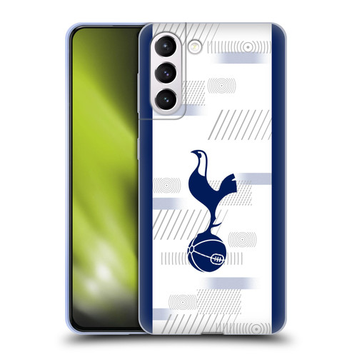 Tottenham Hotspur F.C. 2023/24 Badge Home Kit Soft Gel Case for Samsung Galaxy S21+ 5G