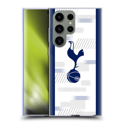 Tottenham Hotspur F.C. 2023/24 Badge Home Kit Soft Gel Case for Samsung Galaxy S23 Ultra 5G
