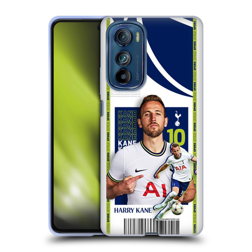 Tottenham Hotspur F.C. 2022/23 First Team Harry Kane Soft Gel Case for Motorola Edge 30