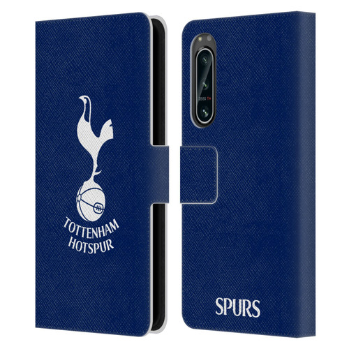 Tottenham Hotspur F.C. Badge Cockerel Leather Book Wallet Case Cover For Sony Xperia 5 IV