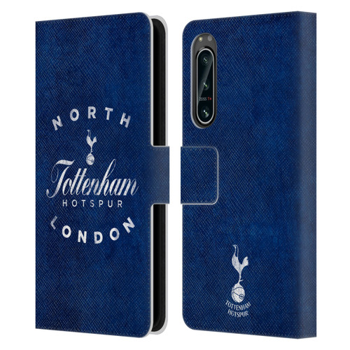 Tottenham Hotspur F.C. Badge North London Leather Book Wallet Case Cover For Sony Xperia 5 IV
