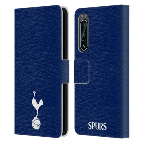 Tottenham Hotspur F.C. Badge Small Cockerel Leather Book Wallet Case Cover For Sony Xperia 5 IV