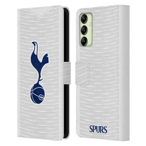 Tottenham Hotspur F.C. 2021/22 Badge Kit Home Leather Book Wallet Case Cover For Samsung Galaxy A14 5G