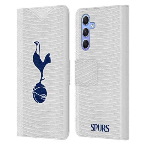 Tottenham Hotspur F.C. 2021/22 Badge Kit Home Leather Book Wallet Case Cover For Samsung Galaxy A34 5G