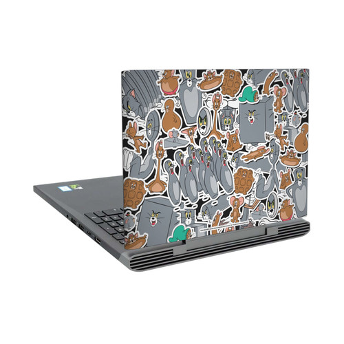 Tom and Jerry Graphics Funny Art Sticker Collage Vinyl Sticker Skin Decal Cover for Dell Inspiron 15 7000 P65F