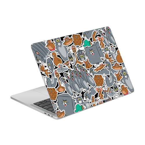 Tom and Jerry Graphics Funny Art Sticker Collage Vinyl Sticker Skin Decal Cover for Apple MacBook Pro 13" A1989 / A2159