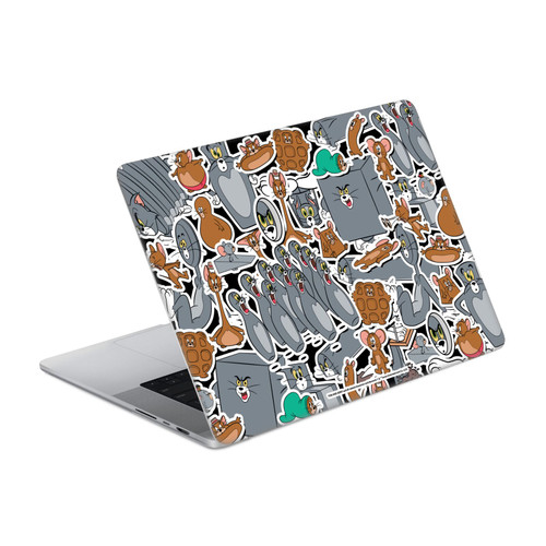 Tom and Jerry Graphics Funny Art Sticker Collage Vinyl Sticker Skin Decal Cover for Apple MacBook Pro 14" A2442