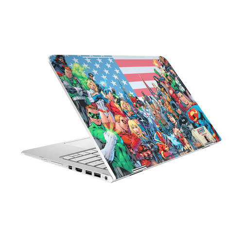 Justice League DC Comics Comic Book Covers Of America #1 Vinyl Sticker Skin Decal Cover for HP Spectre Pro X360 G2
