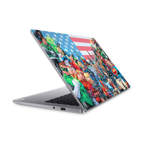Justice League DC Comics Comic Book Covers Of America #1 Vinyl Sticker Skin Decal Cover for Xiaomi Mi NoteBook 14 (2020)