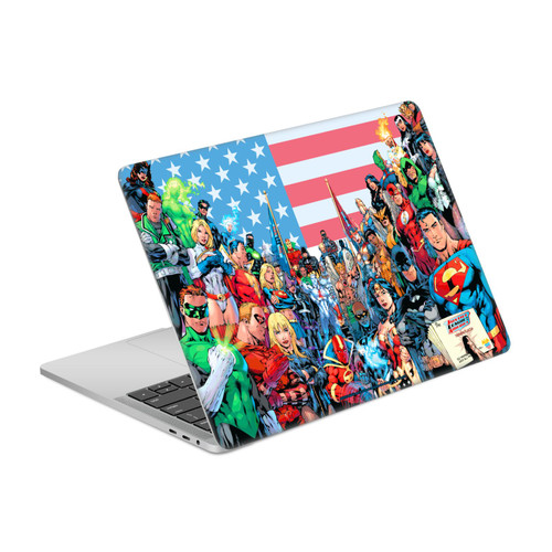 Justice League DC Comics Comic Book Covers Of America #1 Vinyl Sticker Skin Decal Cover for Apple MacBook Pro 13" A2338