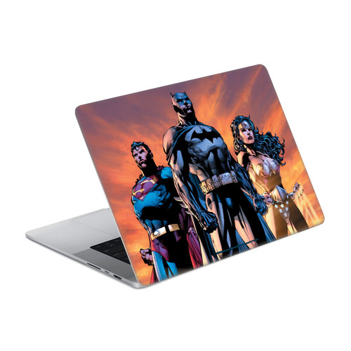 Justice League DC Comics Comic Book Covers Icons Trinity Vinyl Sticker Skin Decal Cover for Apple MacBook Pro 14" A2442