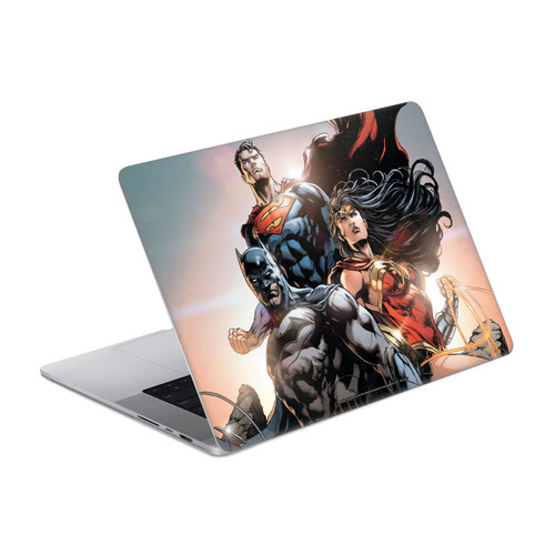 Justice League DC Comics Comic Book Covers Rebirth Trinity #1 Vinyl Sticker Skin Decal Cover for Apple MacBook Pro 14" A2442