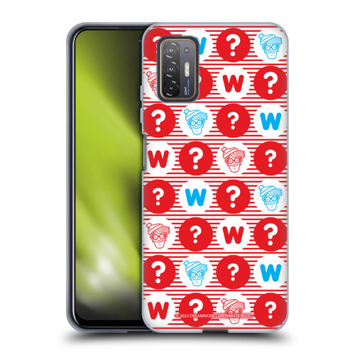 Where's Wally? Graphics Circle Soft Gel Case for HTC Desire 21 Pro 5G