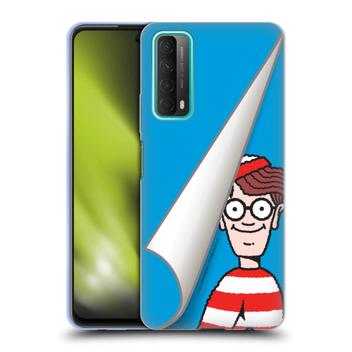 Where's Wally? Graphics Peek Soft Gel Case for Huawei P Smart (2021)