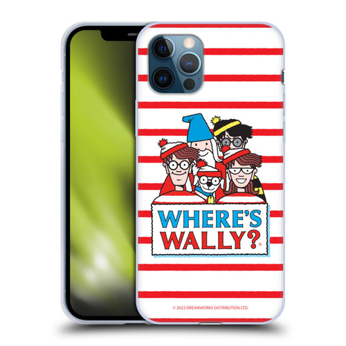 Where's Wally? Graphics Characters Soft Gel Case for Apple iPhone 12 / iPhone 12 Pro