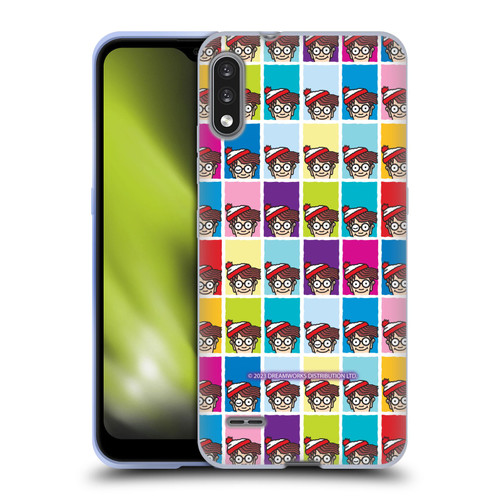 Where's Wally? Graphics Portrait Pattern Soft Gel Case for LG K22