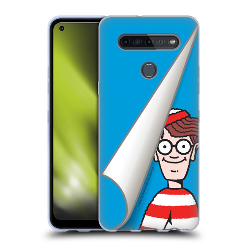 Where's Wally? Graphics Peek Soft Gel Case for LG K51S