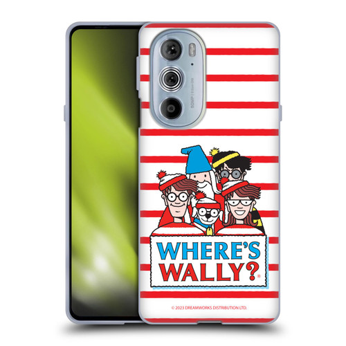 Where's Wally? Graphics Characters Soft Gel Case for Motorola Edge X30