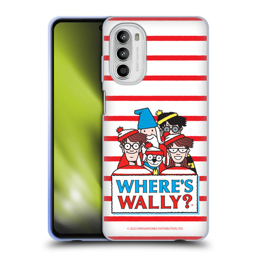 Where's Wally? Graphics Characters Soft Gel Case for Motorola Moto G52