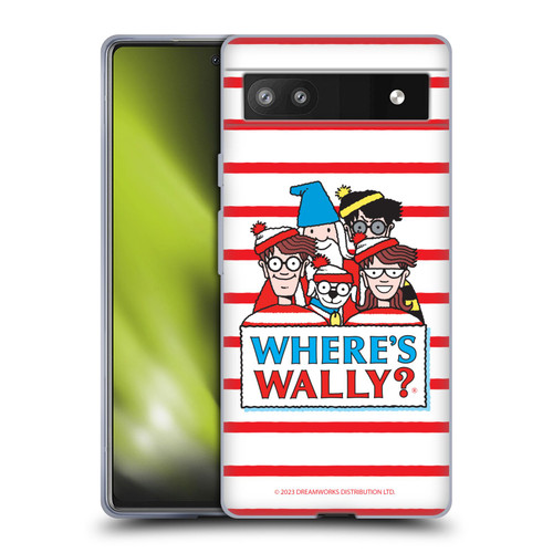 Where's Wally? Graphics Characters Soft Gel Case for Google Pixel 6a