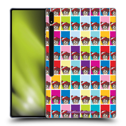 Where's Wally? Graphics Portrait Pattern Soft Gel Case for Samsung Galaxy Tab S8 Ultra