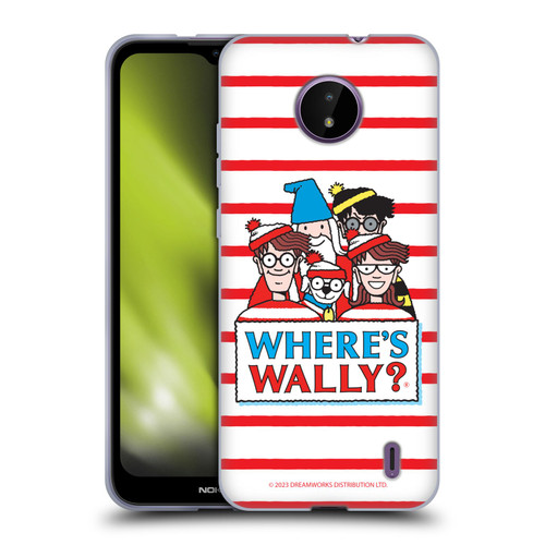 Where's Wally? Graphics Characters Soft Gel Case for Nokia C10 / C20