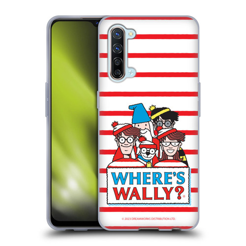 Where's Wally? Graphics Characters Soft Gel Case for OPPO Find X2 Lite 5G